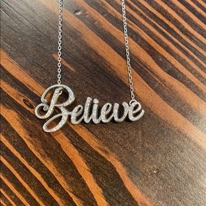 Brighton Jewelry ‘Believe’ Diamond Necklace